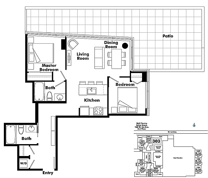 Floor plan 303
