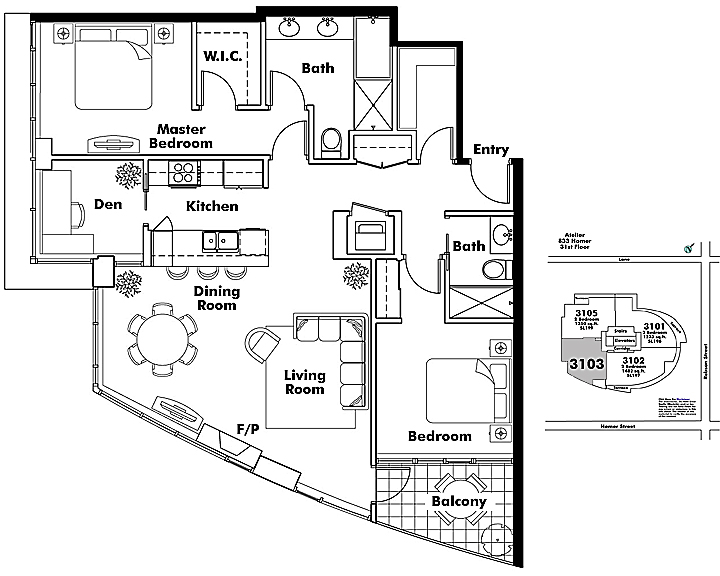 Floor plan 3103