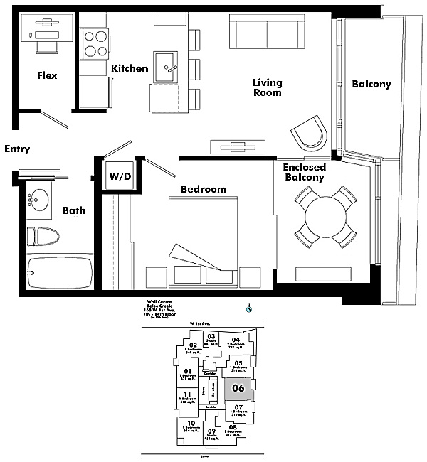 Floor plan 706