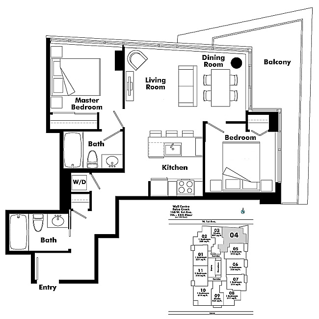 Floor plan 804