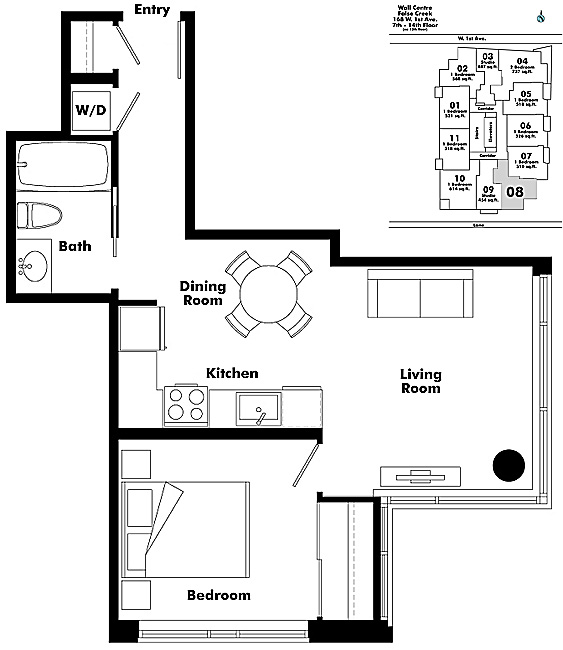 Floor plan 1108