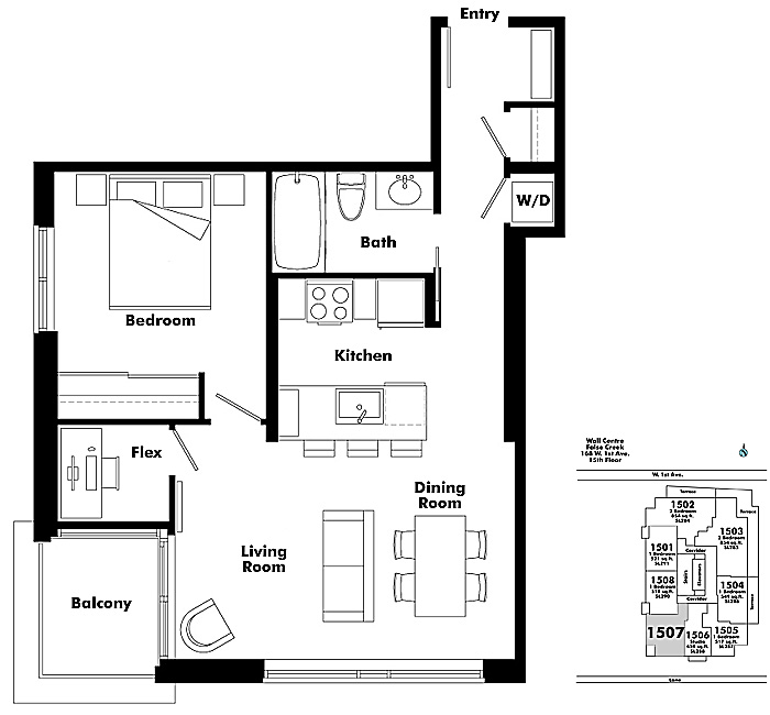 Floor plan 1507