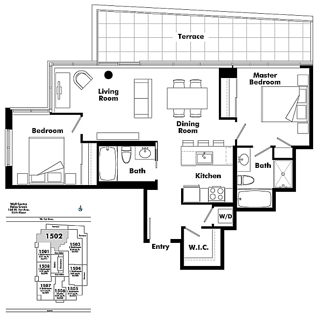 Floor plan 1502
