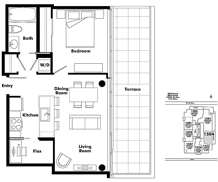 Floor plan 1504