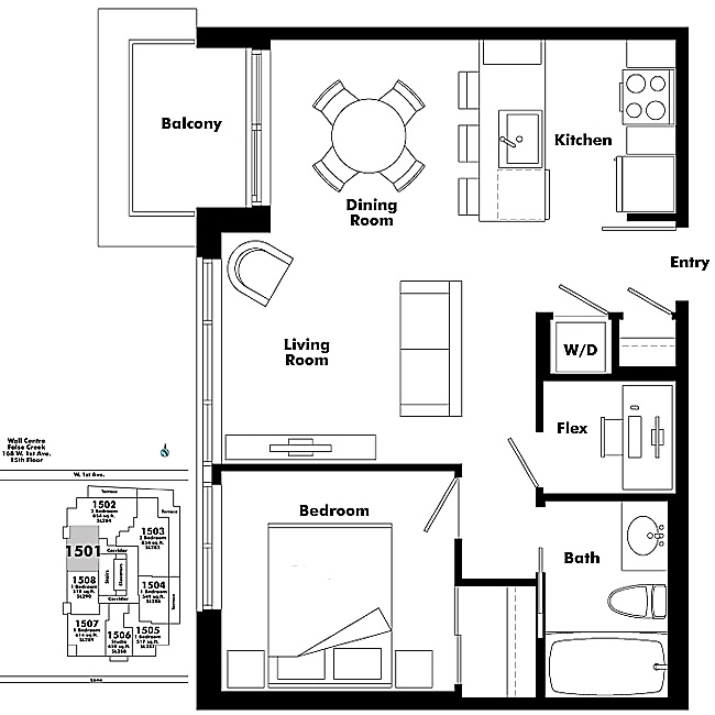 Floor plan 1501