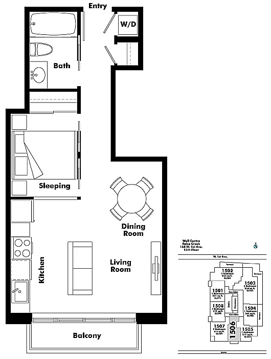 Floor plan 1506