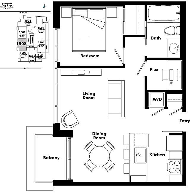 Floor plan 1508