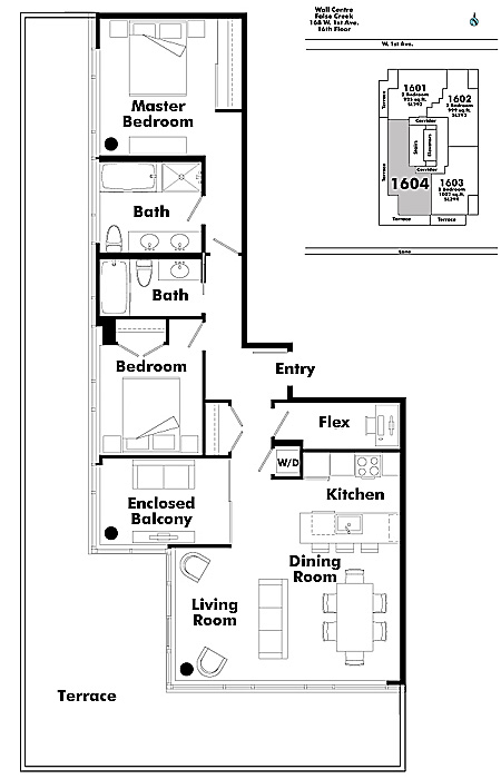 Floor plan 1604