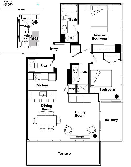 Floor plan 1603