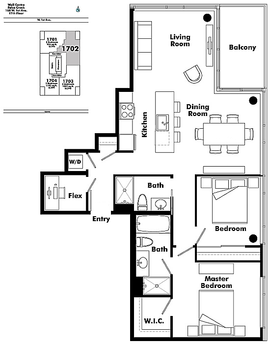 Floor plan PH1702
