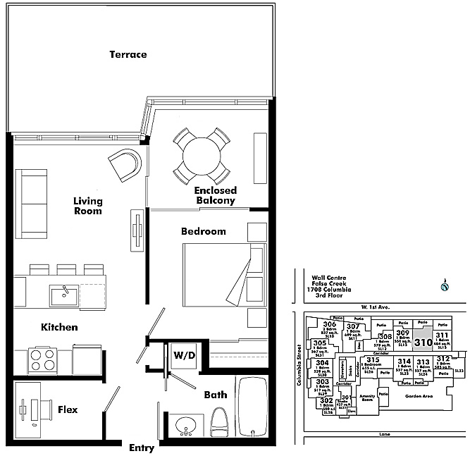 Floor plan 310