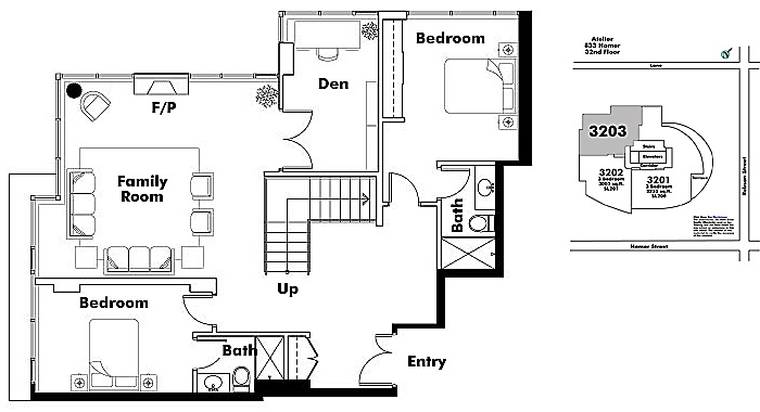 Floor plan 3203