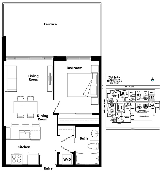 Floor plan 311