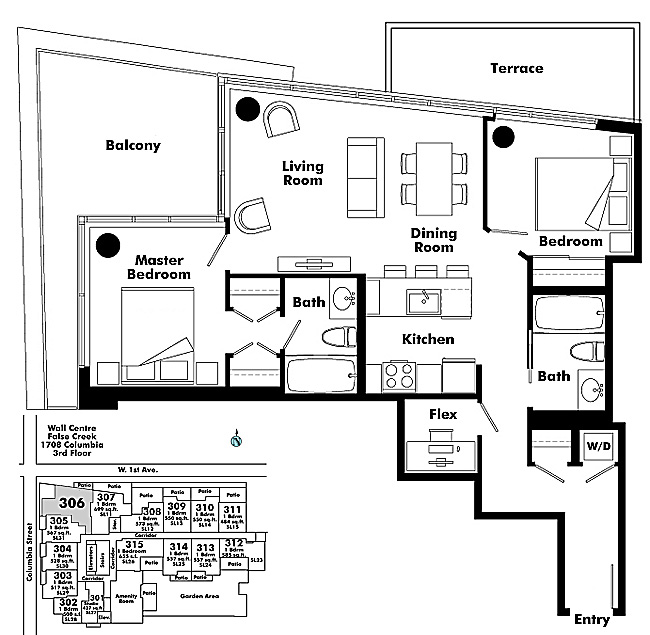 Floor plan 306
