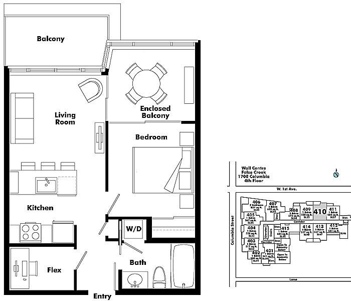 Floor plan 410