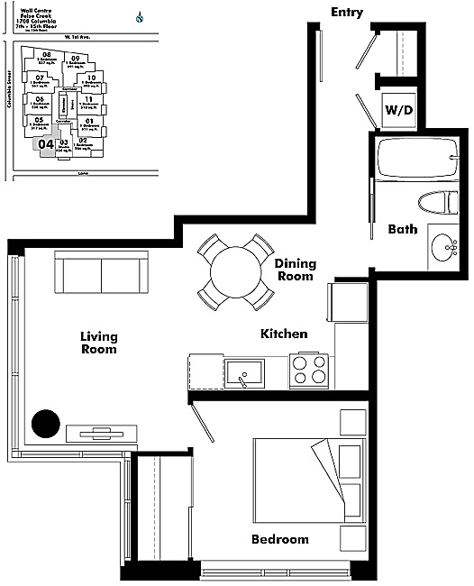 Floor plan 1104