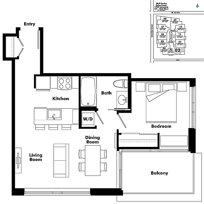 Floor plan 702