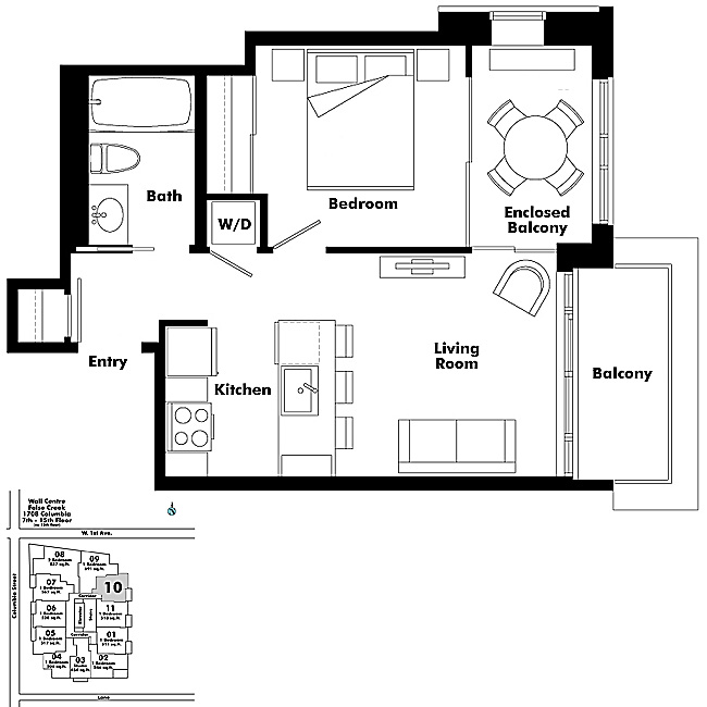 Floor plan 910