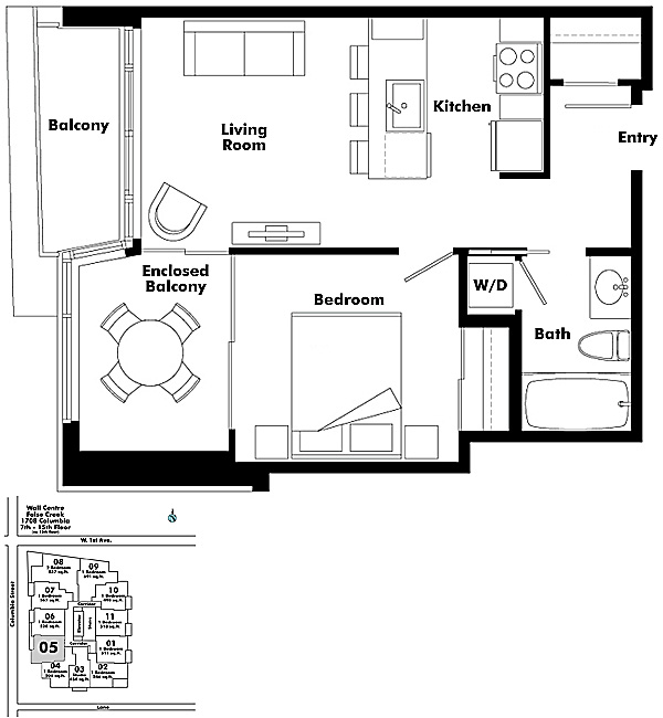 Floor plan 905