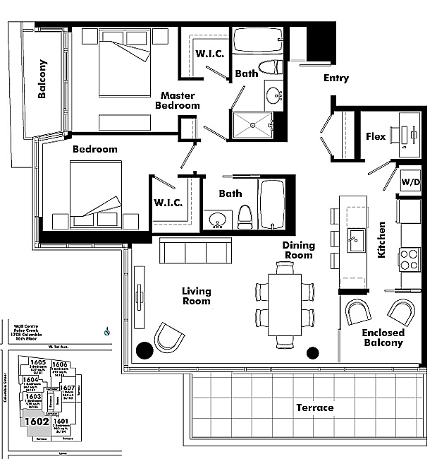 Floor plan 1602