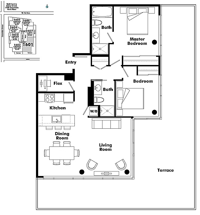 Floor plan 1601
