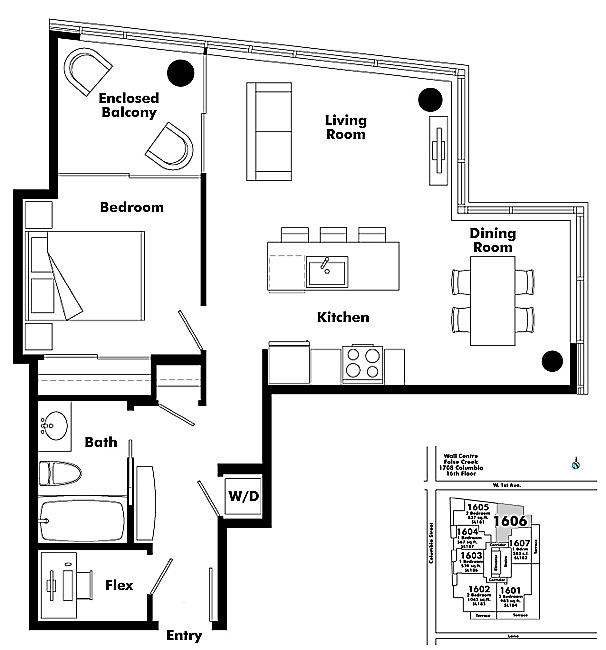 Floor plan 1606