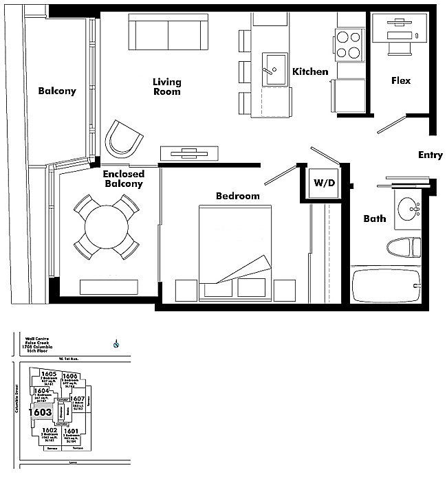 Floor plan 1603