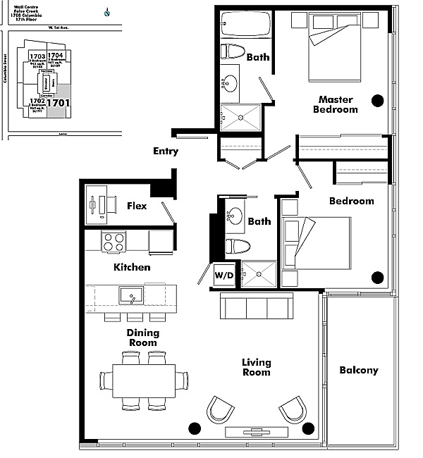 Floor plan 1701