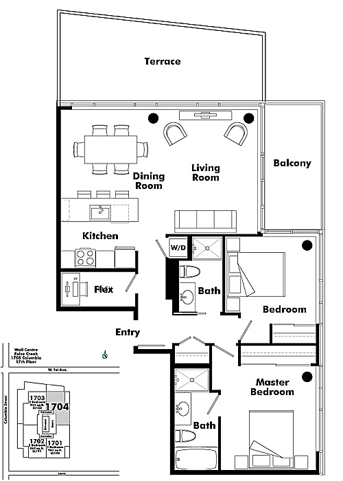 Floor plan 1704