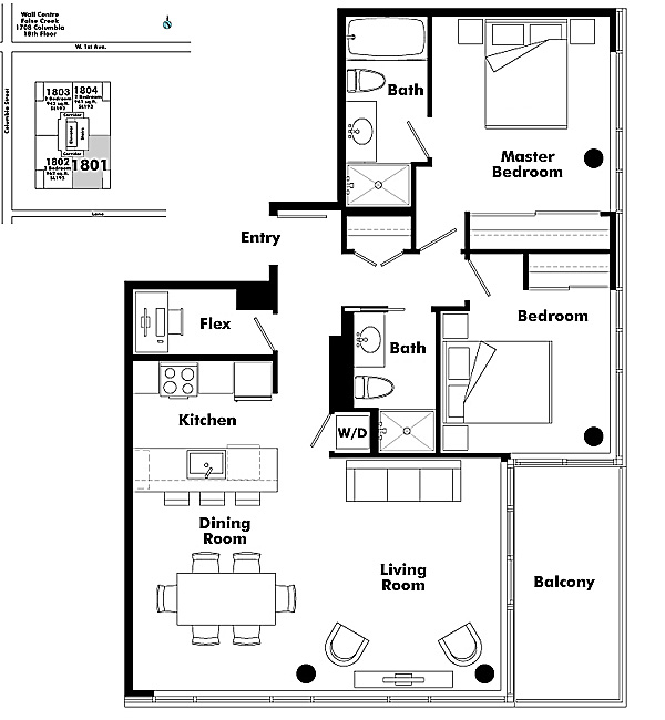 Floor plan PH1801