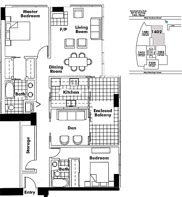 Floor plan 1402