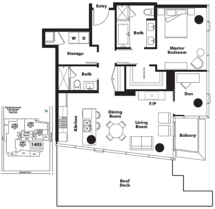Floor plan 1405