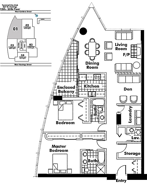 Floor plan 2201
