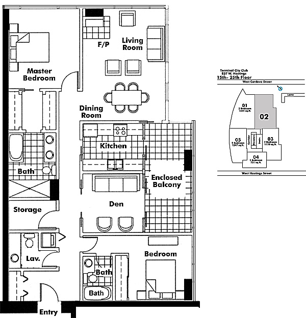 Floor plan 2102