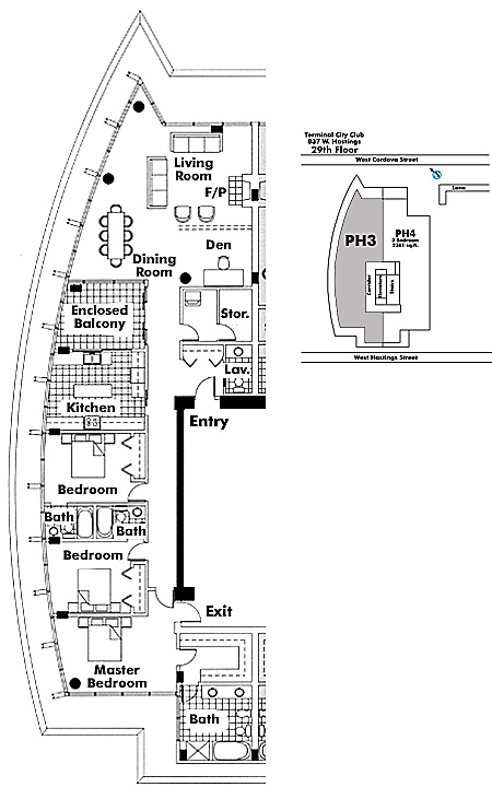 Floor plan PH2903