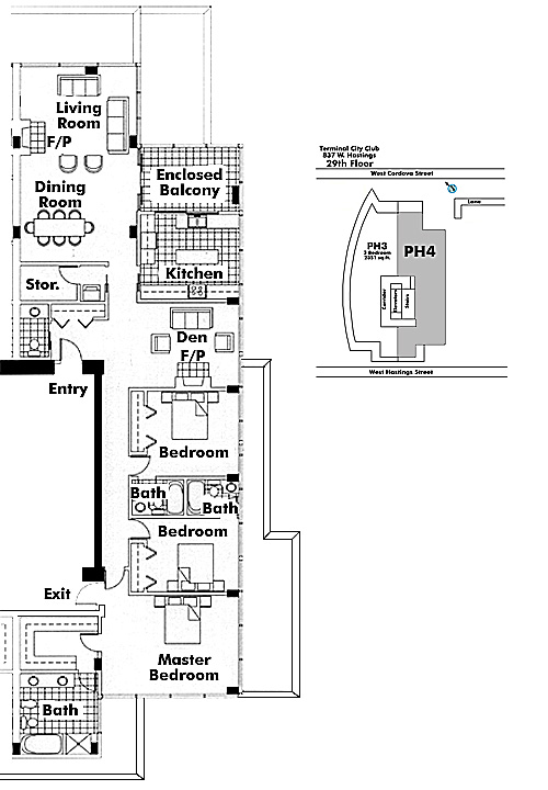 Floor plan PH2904