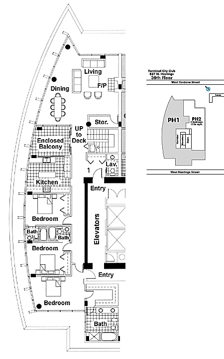 Floor plan PH3001