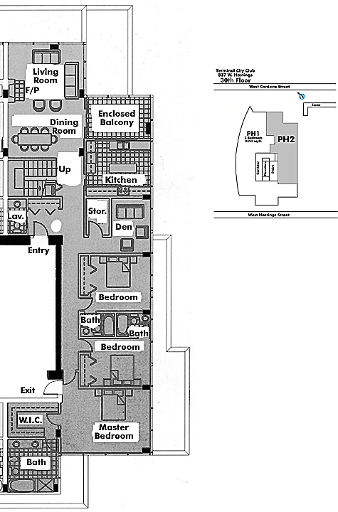 Floor plan PH3002