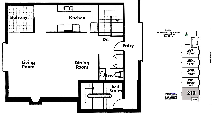 Floor plan 210