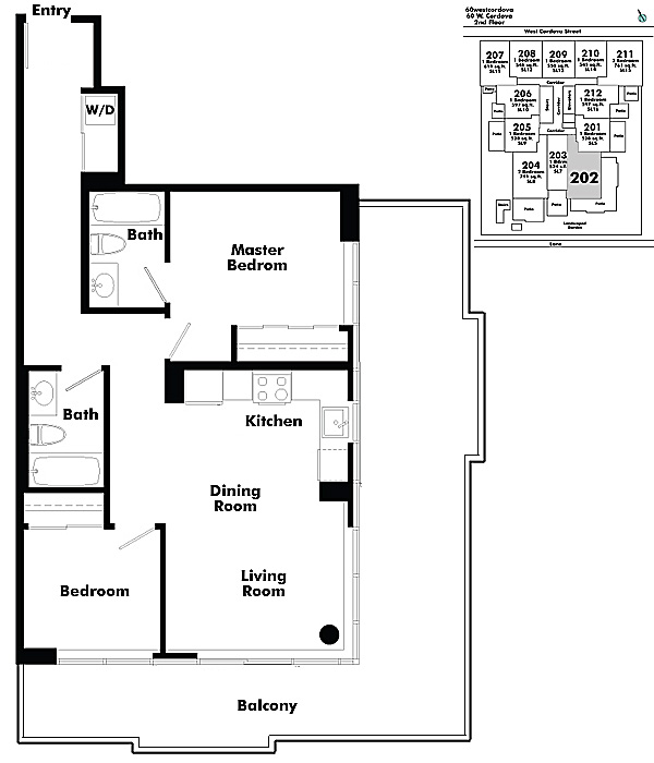 Floor plan 202