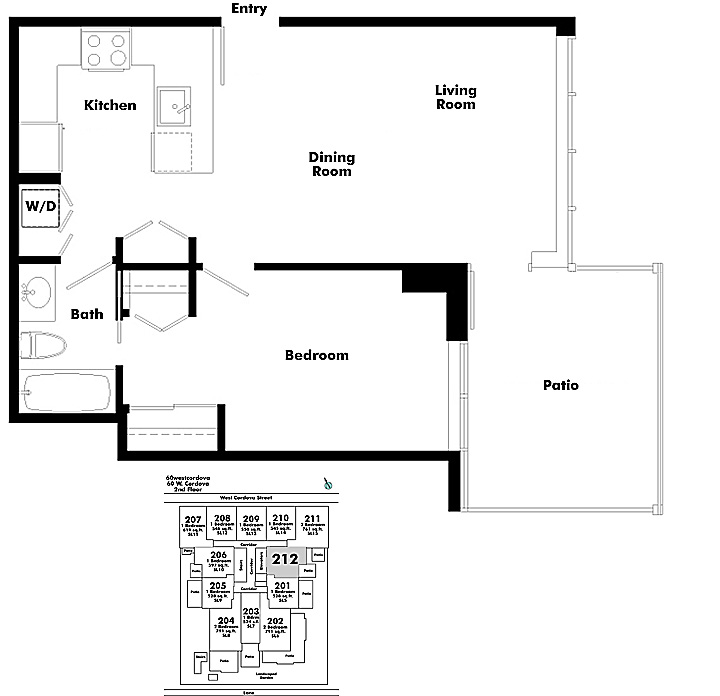 Floor plan 212