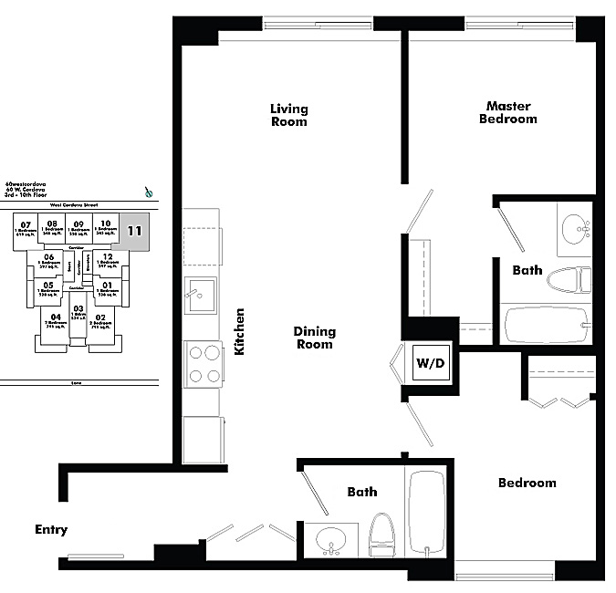 Floor plan 511