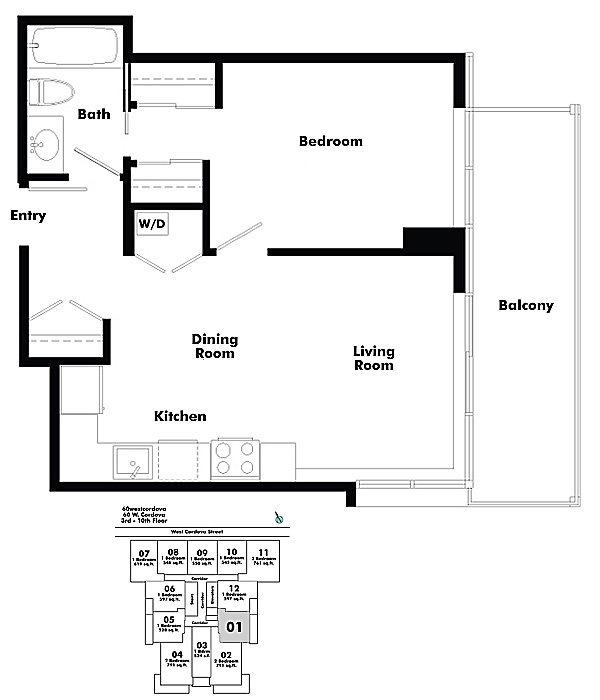 Floor plan 301