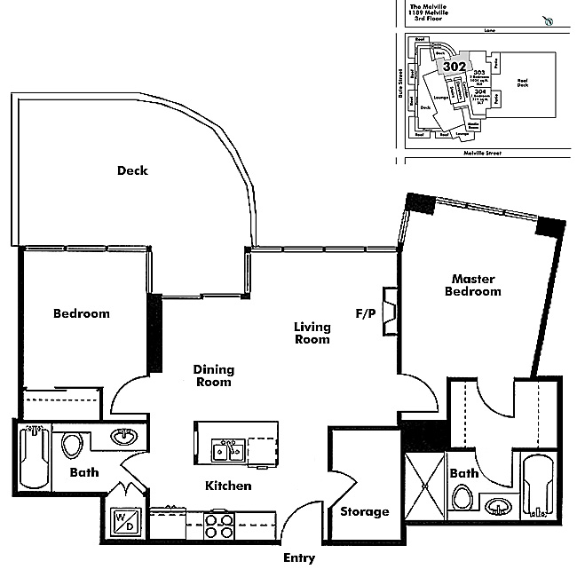 Floor plan 302