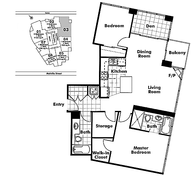 Floor plan 403