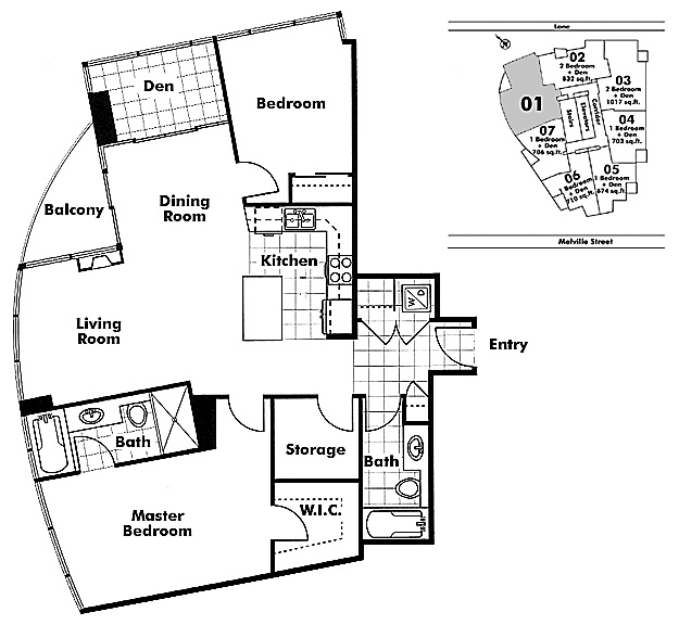 Floor plan 501