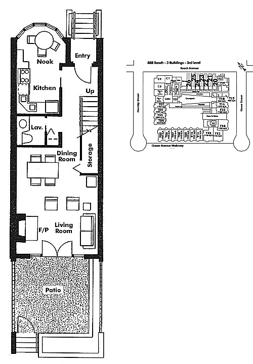 Floor plan TH24