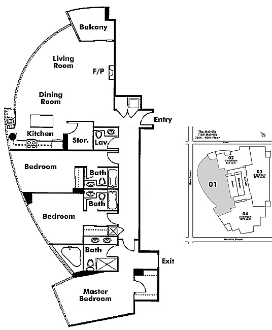 Floor plan 3701