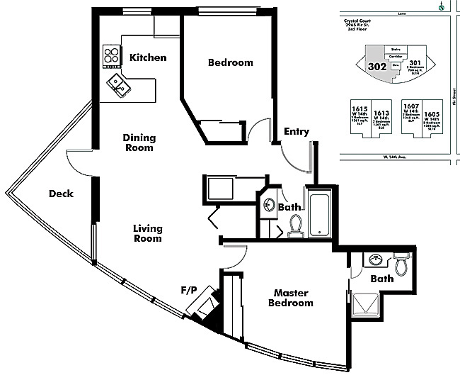 Floor plan 302