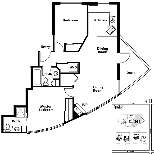 Floor plan 301